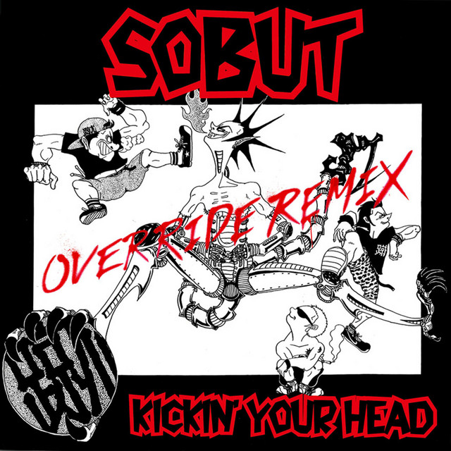 KICKIN' YOUR HEAD (override remix) cover art