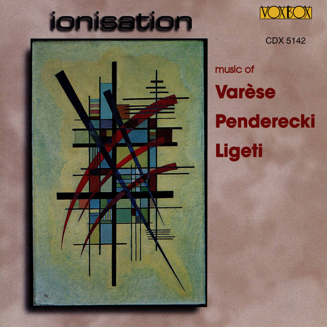 Music of Varèse, Penderecki & Ligeti cover
