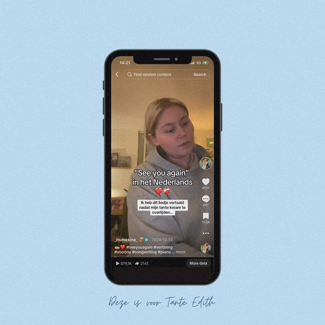 Als Ik Je Later Weer Zie cover art