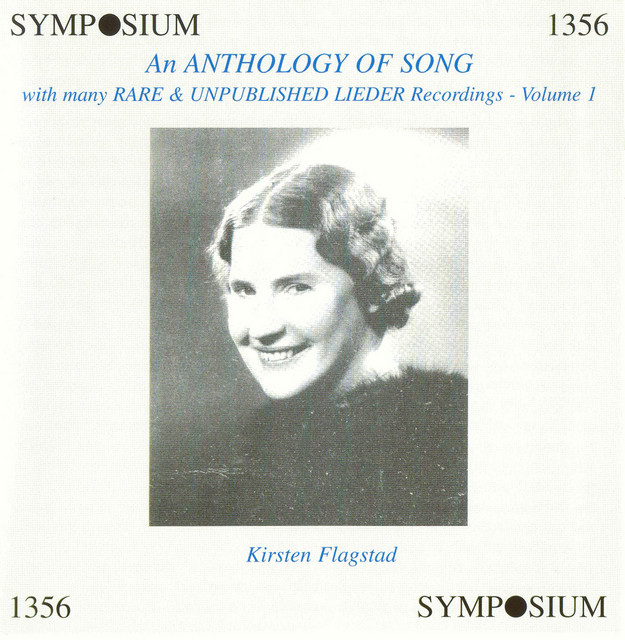 An Anthology of Song, Vol. 1 (1904-1946) cover
