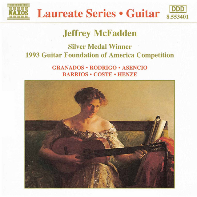 Guitar Recital: Jeffrey Mcfadden cover art