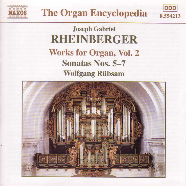 Rheinberger, J.G.: Organ Works, Vol. 2 cover art
