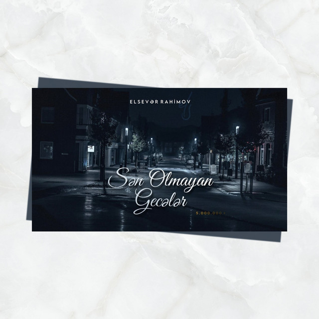 Sən olmayan gecələr cover art
