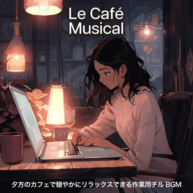 Le Café Musical - Chill BGM for Calm and Relaxing Work Time at an Evening Café cover art