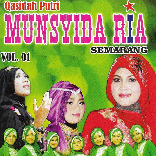 Qasidah Putri Munsyida Ria, Vol. 1 cover art
