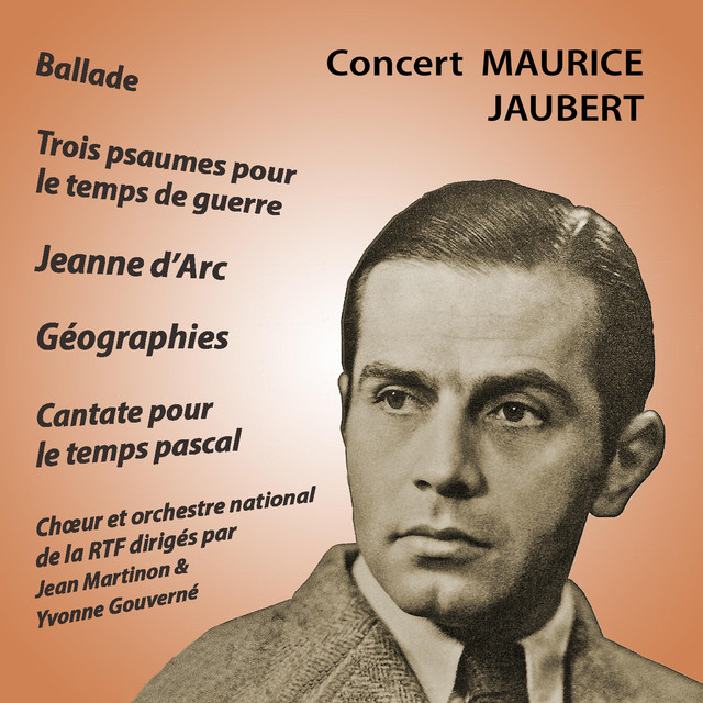 Maurice Jaubert : Concert hommage (Enregistrement en direct de 1952) cover art