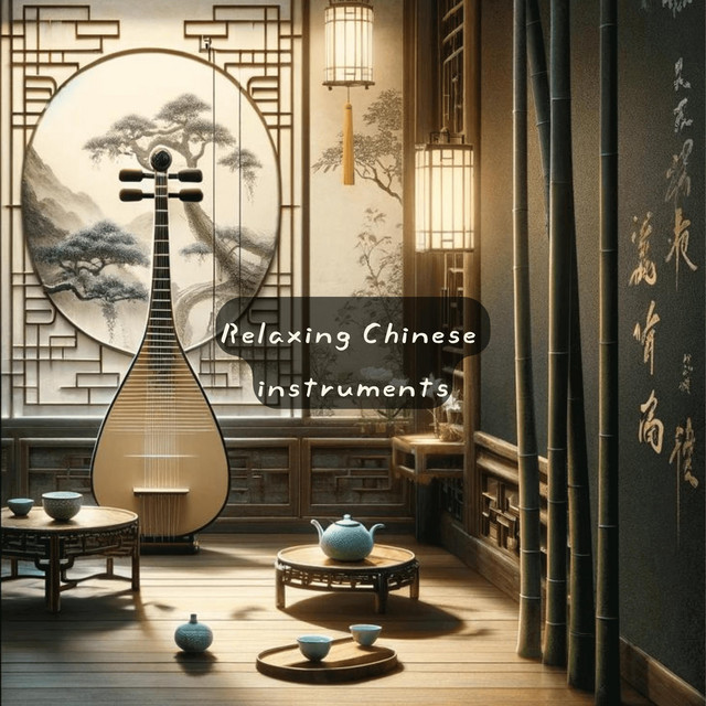 Relaxing chinese instruments cover art
