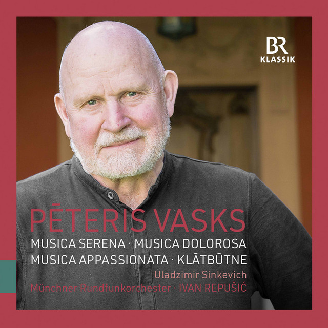 Pēteris Vasks: Orchestral Works cover art
