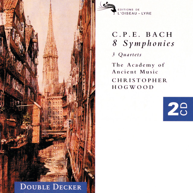 【中古】 Quartets C．P．E．Bach ,Hogwood Bach, C.P.E.: 8 Symphonies; 3 Quartets; Fantasy - Compilation by