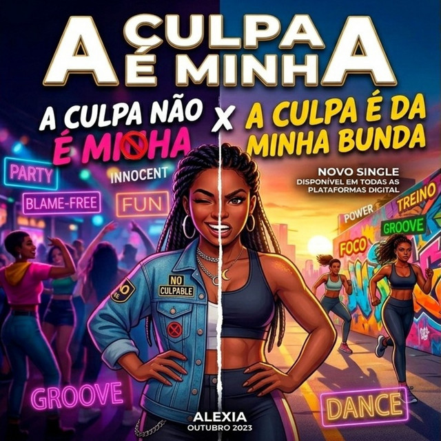 A CULPA NÃO É MINHA x A CULPA É DA MINHA BUNDA