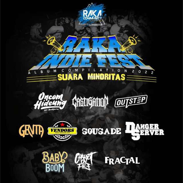 RAKA INDIE FEST ALBUM COMPILATION 2022 "SUARA MINORITAS" cover art