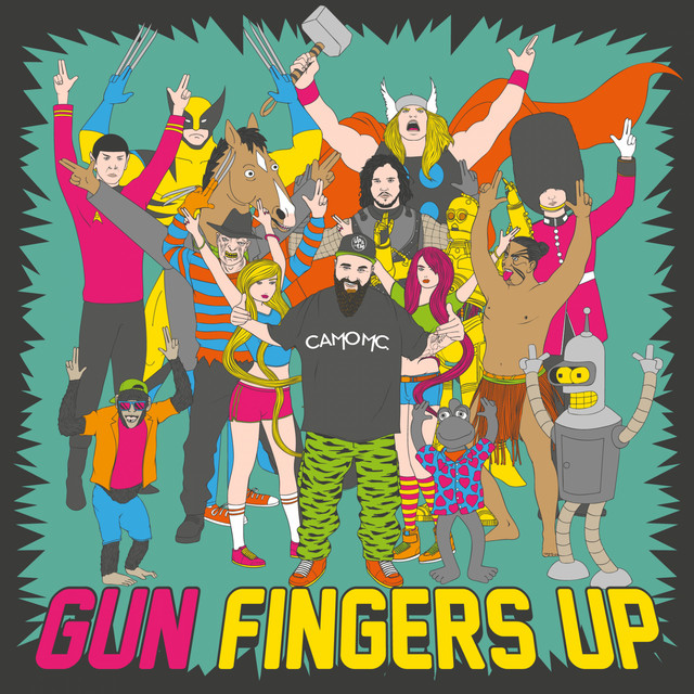 Gun Fingers Up artwork