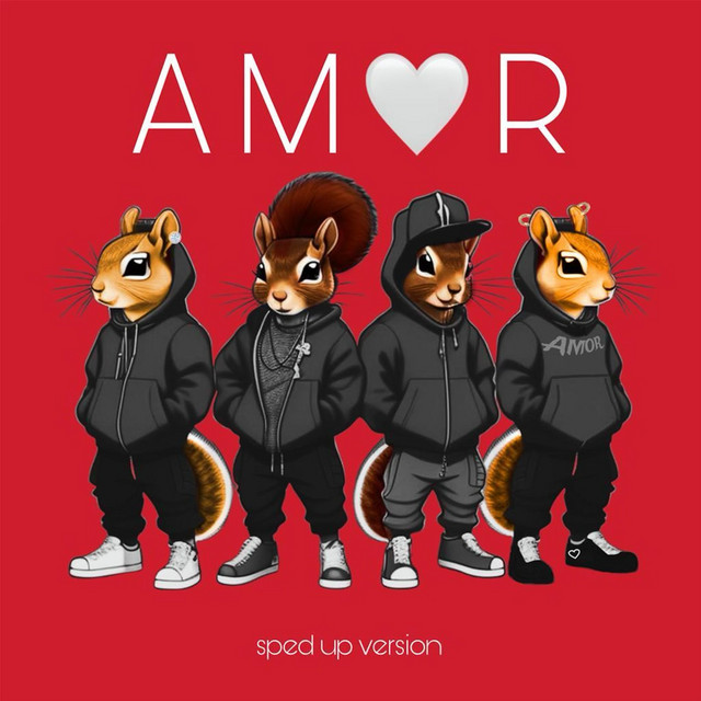 Amor (Sped up Version) cover art