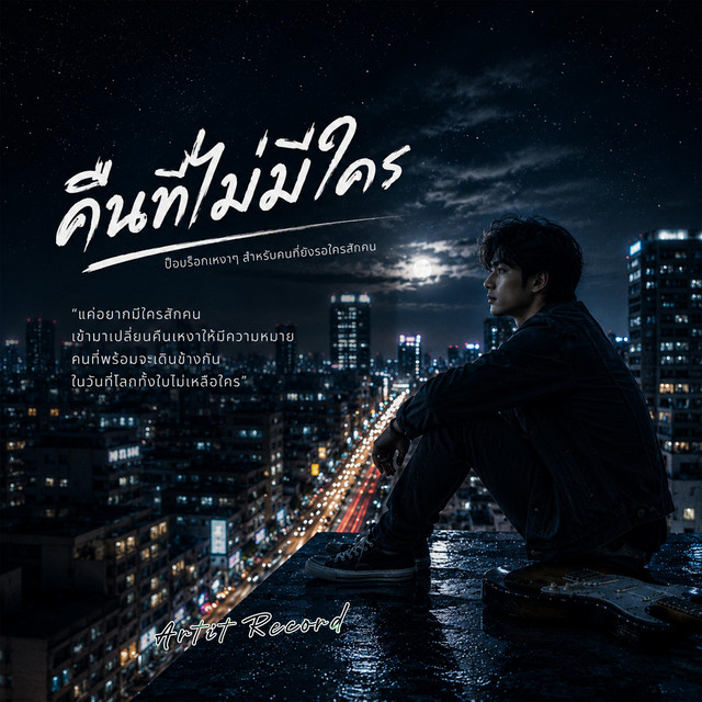 คืนที่ไม่มีใคร cover