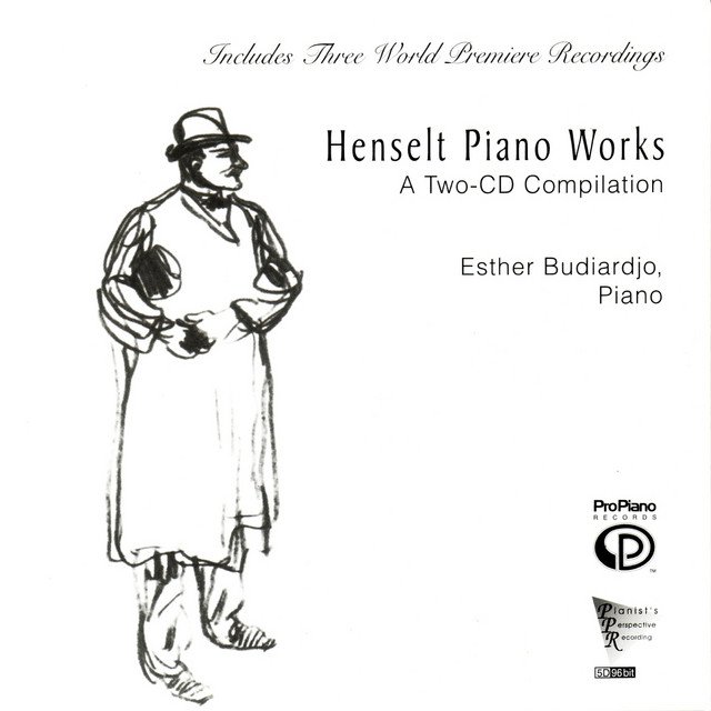 Henselt Piano Works cover art