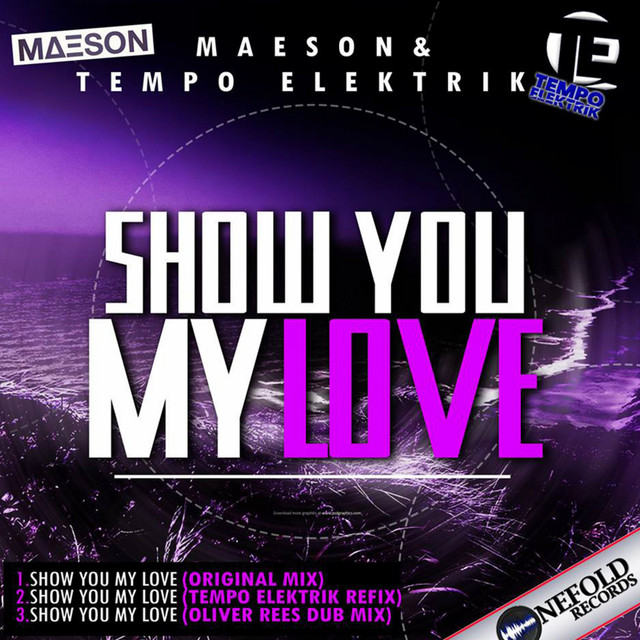 Show You My Love - Oliver Rees Dub Mix cover art