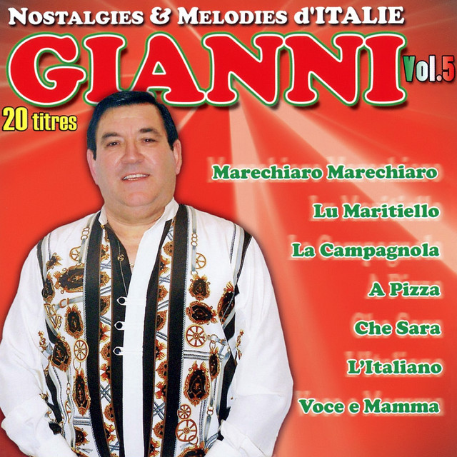 Nostalgies Et Mélodies d'Italie Vol. 5 cover art