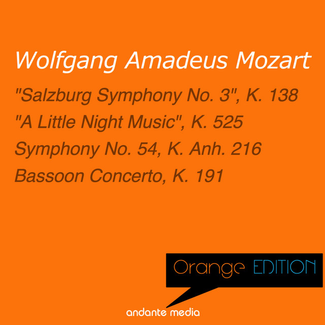 Orange Edition - Mozart: "A Little Night Music", K. 525 & Bassoon Concerto, K. 191