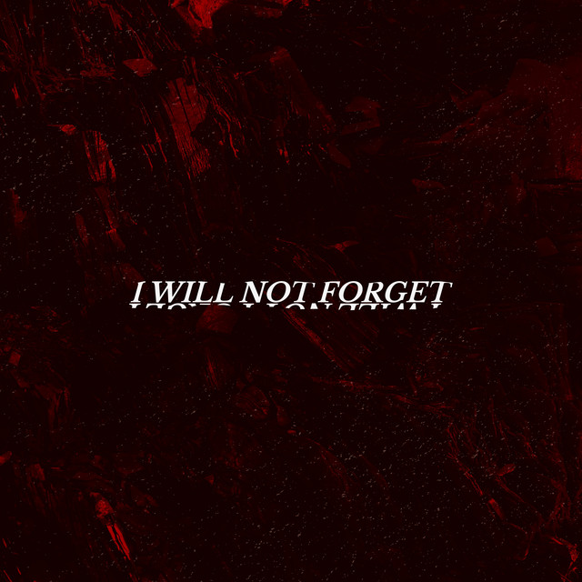 I Will Not Forget cover