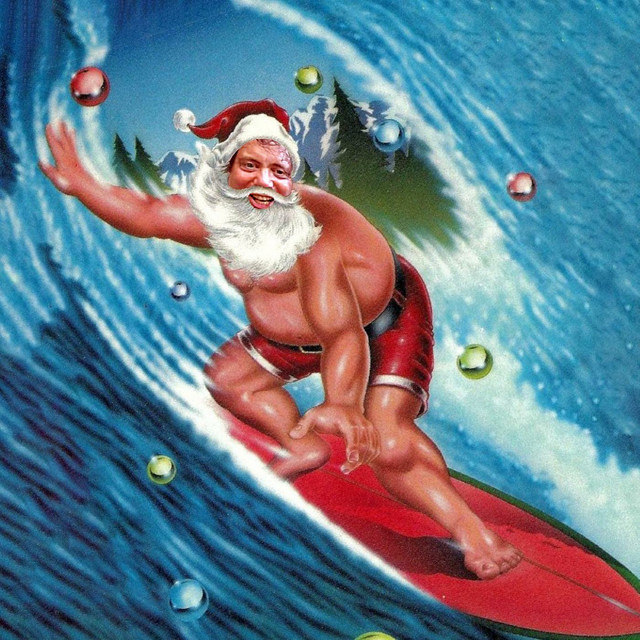 Surfin' Santa cover
