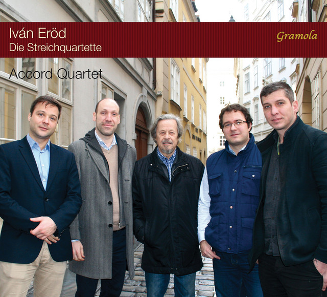 Eröd: String Quartets cover art