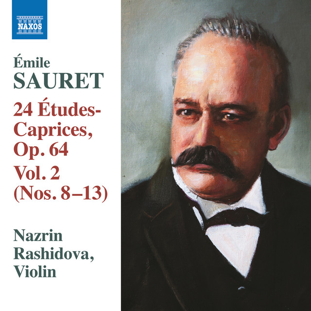 Sauret: 24 Études-caprices, Vol. 2 cover