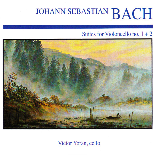 Johann Sebastian Bach: Suite for Violincello No. 1 + 2 cover