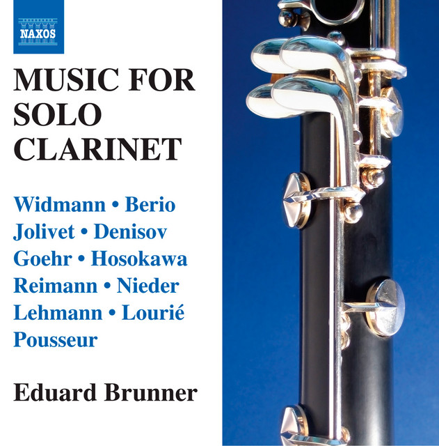 Music for Solo Clarinet cover