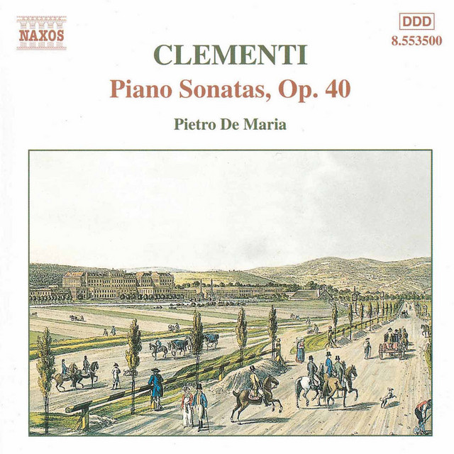 CLEMENTI: Piano Sonatas, Op. 40 cover art