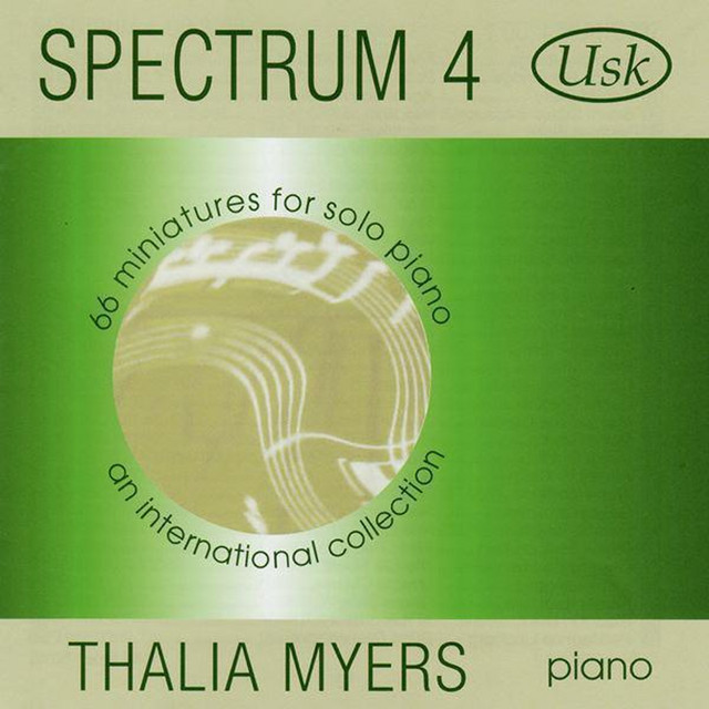 Spectrum 4: 66 Miniatures for Solo Piano cover art