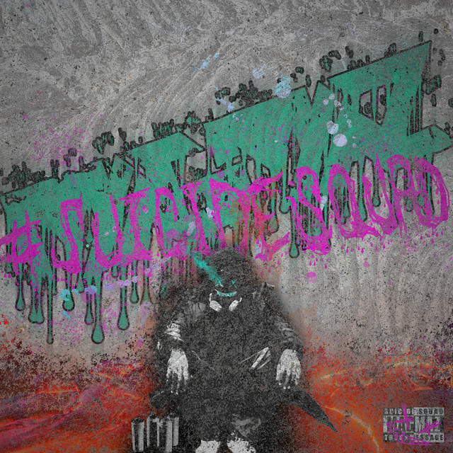 #SUICIDE SQUAD cover art