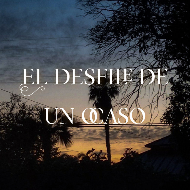 El desfile de un ocaso cover art