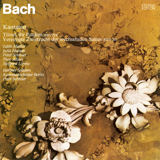 Bach: Tönet, ihr Pauken! Erschallet, Trompeten - Vereinigte Zwietracht der wechselnden Saiten cover art