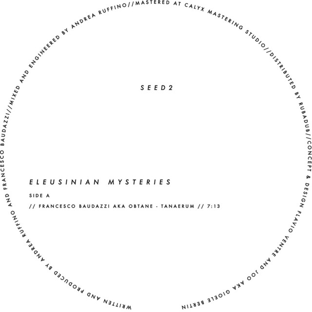 Eleusinian Mysteries cover