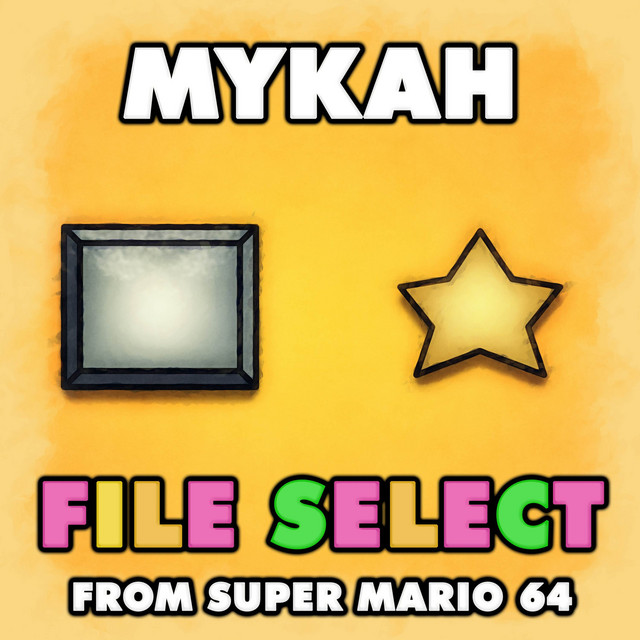 File Select (From "Super Mario 64") cover art
