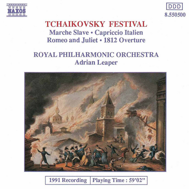 TCHAIKOVSKY FESTIVAL cover