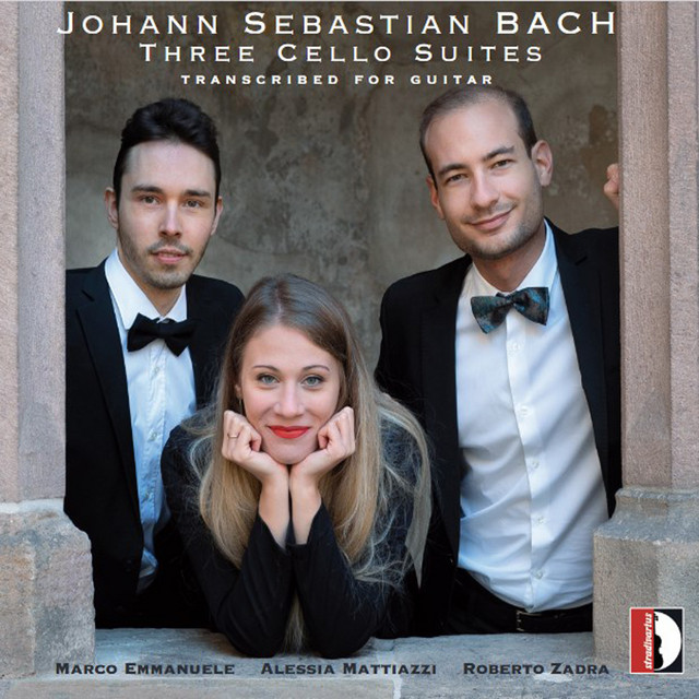 J.S. Bach: 3 Cello Suite Nos. 1-3, BWV 1008, 1010 & 1007 (Transcr. for Guitar)