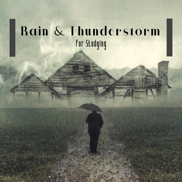 Rain and Thunderstorm for Studying cover art