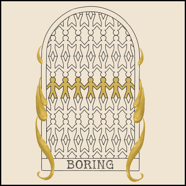 Boring cover art