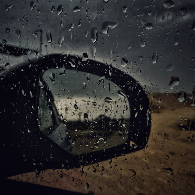 Rain on Umbrella