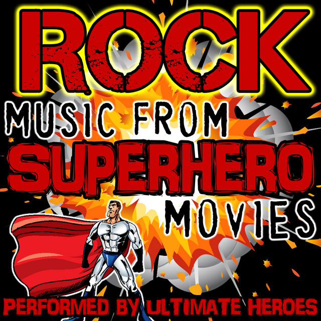 Rock Music from Superhero Movies cover art