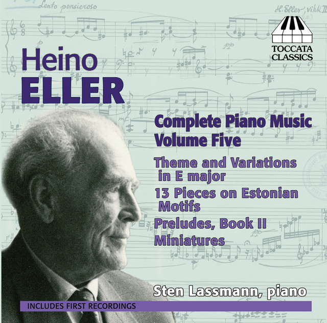 Eller: Complete Piano Works, Vol. 5 cover