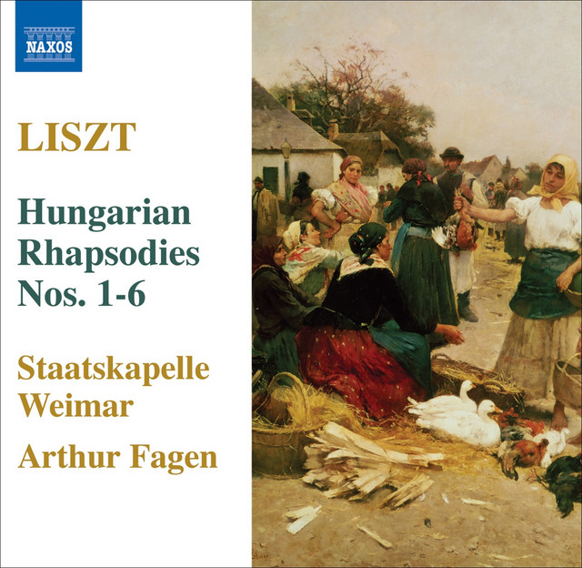 6 Hungarian Rhapsodies, S. 359/R. 441: Hungarian Rhapsody No. 5 in E Minor cover art