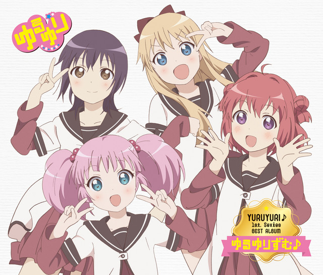 Yuruyuri♪♪ 1st. Series Best Album Yuruyu Rhythm♪ cover