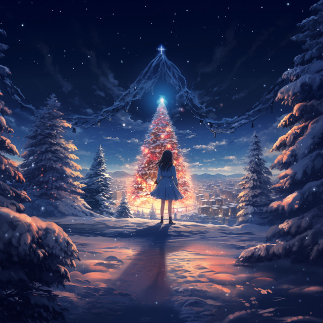 A Merry Lofi Christmas cover art