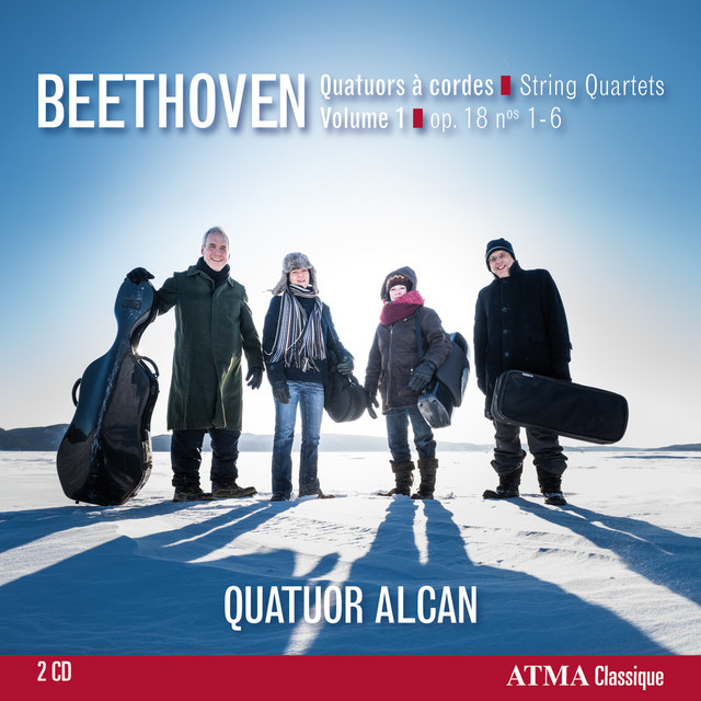 Beethoven: String Quartets, Op. 18 Nos. 1-6, vol. 1