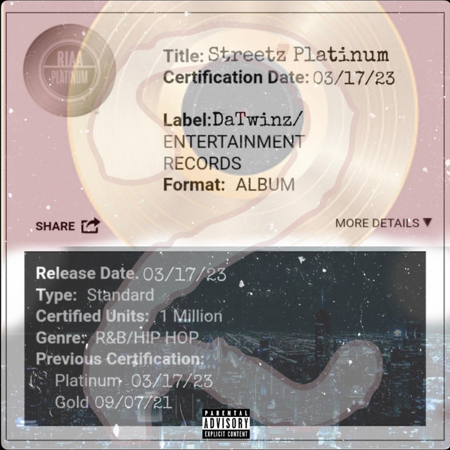 Streetz Platinum 2 cover art