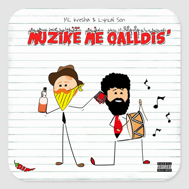 Muzikë me Qalldis' cover art