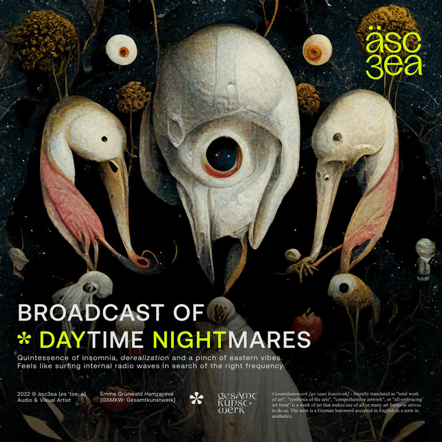 Обкладинка äsc3ea — Broadcast of Daytime Nightmares