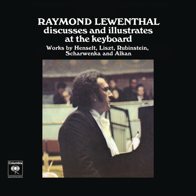 Raymond Lewenthal Discusses and Illustrates at the Keyboard cover art